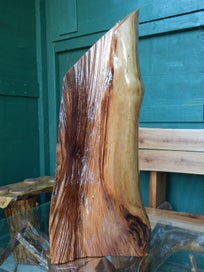 Listing 2 of 12 for `Kanuka Falls' Chainsaw Art & Wine Bottle Holder