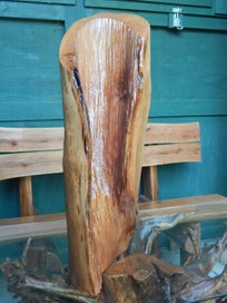 Listing 3 of 12 for `Kanuka Falls' Chainsaw Art & Wine Bottle Holder