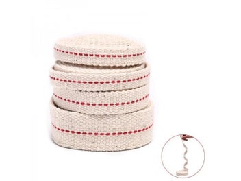 Listing 4 of 11 for 1Meter Kerosene Lamp Wick Braided Cotton Wick Flat Cotton Oil Lamp Wick For Oil