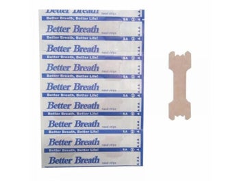 Listing 3 of 9 for 50pcs Nasal Strips Anti Snoring Nasal Patch Stop Snoring Strips Easier Health