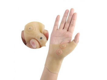 Listing 3 of 8 for 1Pcs Magnetic Therapy Wrist Hand Thumb Support Gloves Silicone Gel Arthritis