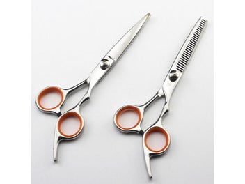 Listing 5 of 7 for 6 Inch Silver Cut Hair Scissors Haircut Thinning Scissor Shears Hair Cutting