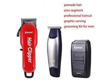 Listing 2 of 7 for Kemei Professional Hair Clipper Electric Cordless Men Hair Beard Trimmer Barber