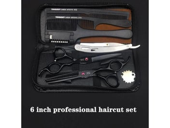 Listing 6 of 9 for Professional Japan 440c 6 Inch Hair Scissors Set Cutting Shears Thinning Barber