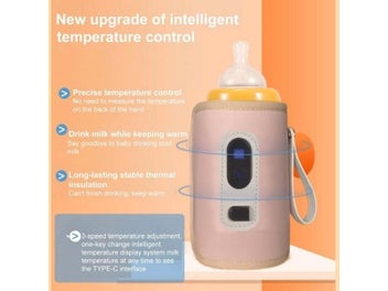 Listing 6 of 10 for USB Baby Milk Bottle Thermal Bag Nursing Bottle Heater For Travel