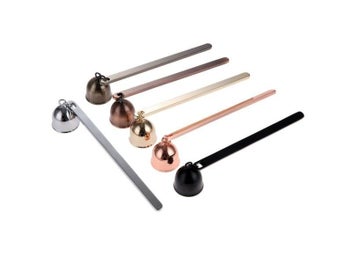 Listing 3 of 9 for 1pc Candle Snuffer Bell Shape Stainless Steel Vintage Candle Wick Extinguisher