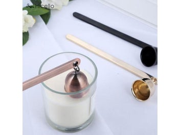 Listing 4 of 9 for 1pc Candle Snuffer Bell Shape Stainless Steel Vintage Candle Wick Extinguisher