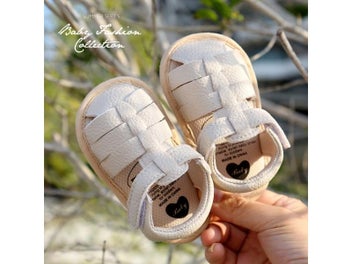 Listing 6 of 10 for Baby Boy Girl Summer Toddler Flats Sandals Soft Rubber Sole Anti-Slip Bowknot