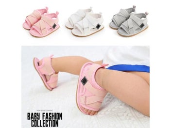 Listing 7 of 10 for Baby Boys Girls Sandals Soft Anti-Slip Rubber Sole Summer Shoes Toddler First