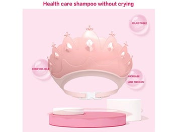Listing 8 of 10 for Baby Shower Cap Baby Shampoo Cap Bathing Shower Cap