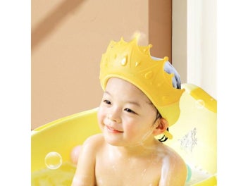 Listing 4 of 9 for Baby Hair Wash Hat Shower Cap