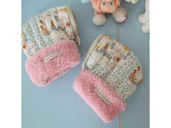 Listing 5 of 10 for 1 Pair Cartoon Pattern Children's Car Gloves Scooter Mittens Warm And Soft Hand