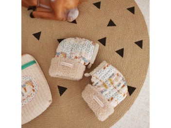 Listing 6 of 10 for 1 Pair Cartoon Pattern Children's Car Gloves Scooter Mittens Warm And Soft Hand