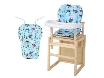 Listing 7 of 10 for Baby Kids Highchair Cushion Pad Mat Booster Seats Cushion Pad Mat Feeding Chair