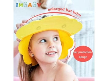 Listing 5 of 10 for Kids Wash Hair Shield Cap Hippos Style For Baby Bathing