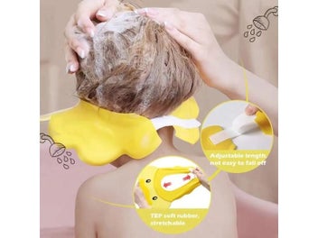 Listing 6 of 10 for Kids Wash Hair Shield Cap Hippos Style For Baby Bathing