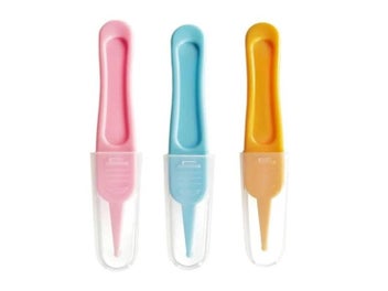 Listing 7 of 10 for Baby Dig Booger Clip Infants Nose Navel Clean Tools Kids Safety Tweezers