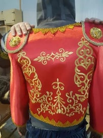 Listing 7 of 9 for Iron On Appliques 3D Flower Patches Party Secoration Gold Embroidery Vintage