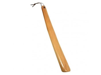 Listing 4 of 9 for Shoe Horn Long Handle Wooden Professional Comfortable Shoe Horn Tool For Women