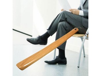 Listing 5 of 9 for Shoe Horn Long Handle Wooden Professional Comfortable Shoe Horn Tool For Women