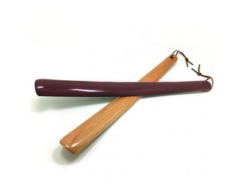 Listing 6 of 9 for Shoe Horn Long Handle Wooden Professional Comfortable Shoe Horn Tool For Women