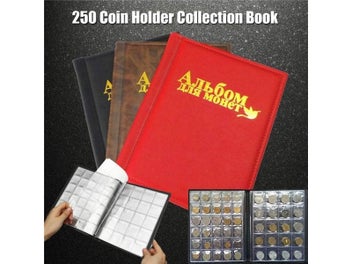 Listing 3 of 9 for Coins Storage Album Book Commemorative Coin Collection Album Holder Memorial