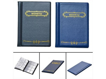 Listing 7 of 9 for Coins Storage Album Book Commemorative Coin Collection Album Holder Memorial