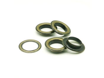 Listing 6 of 9 for Bronze Copper Eyelets 3 3.5 4 4.5 5 6 8 10 12 14 17 18 20 25 30 40mm