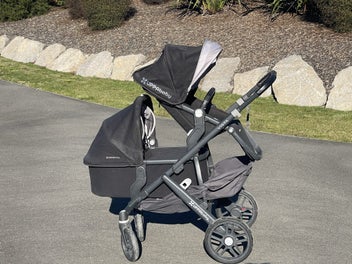 Listing 3 of 8 for UPPABaby Vista double stroller with bassinet, 2 seats