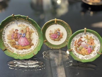 Listing 2 of 4 for Limoges ornament plates x3