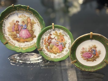 Listing 1 of 4 for Limoges ornament plates x3