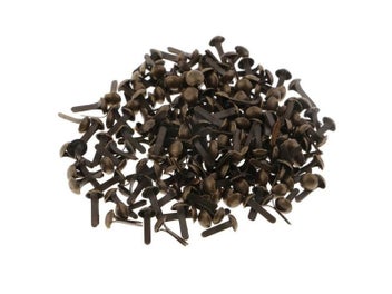 Listing 6 of 8 for 200pcs Mini Decorative Round Head Split Pins Metal Brads Paper Fasteners For