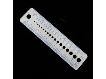 Listing 4 of 6 for 1 Sztuk Z Tworzywa Sztucznego DIY Sweter Z Dzianiny Igly Linijka Akcesoria Do