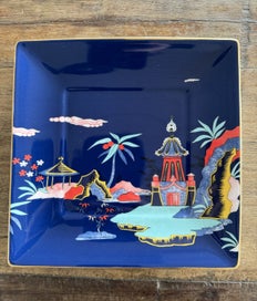Listing 1 of 4 for Wedgwood BLUE PAGODA TRAY Plateau 14.5cm
