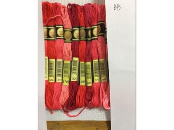 Listing 5 of 9 for HH CXC Multicolor Cross Stitch Cotton Sewing Skeins Kit DMC Thread Floss DIY