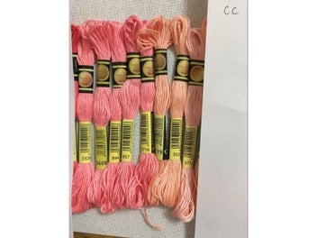 Listing 6 of 9 for HH CXC Multicolor Cross Stitch Cotton Sewing Skeins Kit DMC Thread Floss DIY