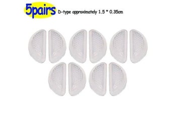 Listing 1 of 9 for Silicone Glasses Nose Pads Soft Non Slip Air Cushion For Holder Transparent