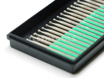 Listing 2 of 2 for Desic Diamond Carving Burrs 30 Piece 3mm Ball 120G 3mm Shank