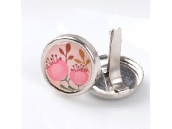 Listing 4 of 8 for 20pcs Mixed Round Metal Brad Studs Spikes Scrapbooking Embellishment Fastener