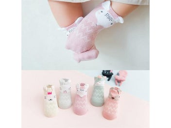 Listing 3 of 10 for 5 Pairs/lot Cotton Boy Child Socks Infants Summer Mesh Socks For Newborns Baby