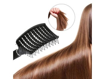 Listing 3 of 8 for Hair Scalp Massage Comb Hairbrush Bristle Women Wet Curly Detangle Hair Brush