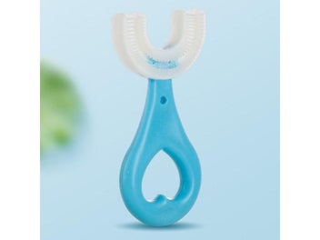 Listing 7 of 10 for Baby Toothbrush 360 Degree U-shaped Food-Grade Silicone For Kids Oral Care