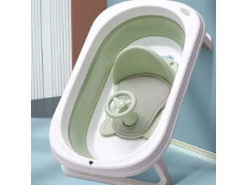 Listing 8 of 10 for Baby Bathtub Seat Anti-slip Mat Floating Pillow