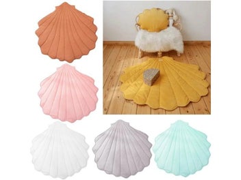 Listing 5 of 10 for Cotton Baby Sleeping Mattress Children Rugs For Nursery Shell Type Play Mat