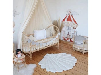 Listing 6 of 10 for Cotton Baby Sleeping Mattress Children Rugs For Nursery Shell Type Play Mat
