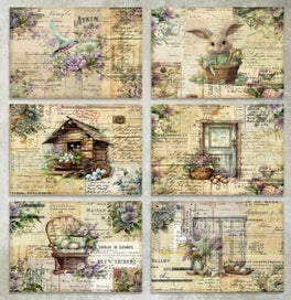 Listing 2 of 4 for - A5 - Paper/Card Stock - Spring Beginnings - 12pcs - 140gsm