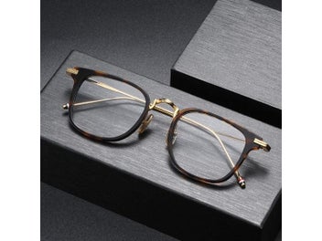 Listing 3 of 9 for New York Brand Square Glasses Frame Women Fashion Optical Myopia Prescription