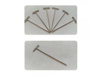 Listing 5 of 7 for 100pcs/lot T Pins For Craft Jewelry Knitting Sewing Crafting T-pins For Holding