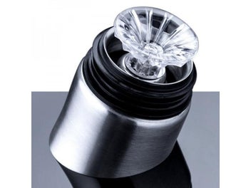 Listing 5 of 7 for Fast Breathing Wine Decanter With Stainless Steel Aerator Lead-free Hand Brown