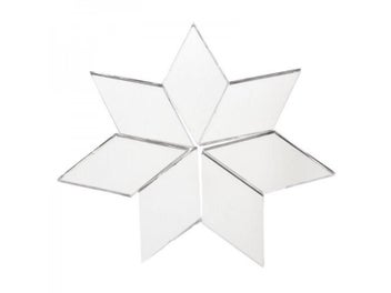 Listing 5 of 8 for High Quality 100Pcs Glass Mirror Mosaic Tiles Bulk Diamond Shape For Wall